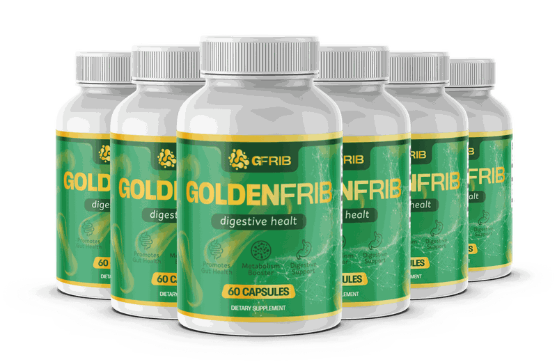 GoldenFrib supplement six-bottle package